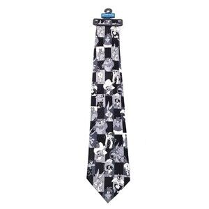 VTG NWT Looney Tunes Monochrome Neck Tie